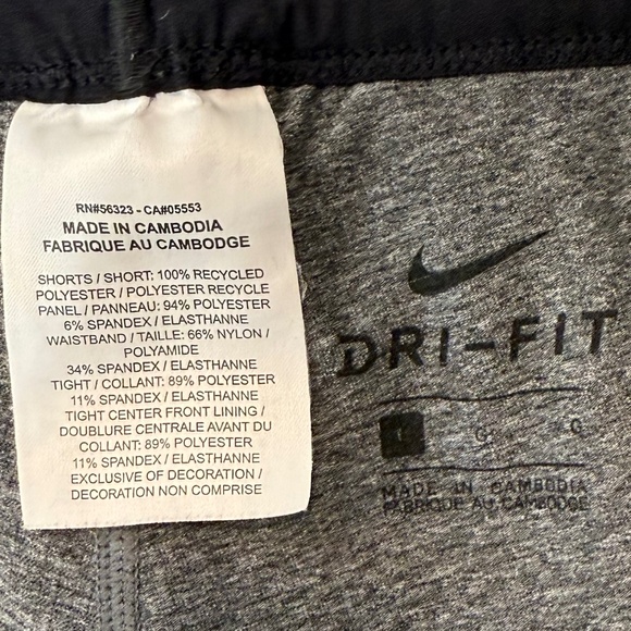 Nike Men's Dri-FIT 2 In 1 Shorts 5 Inch - Picture 4 of 4